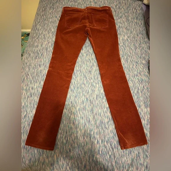 Rust Orange Skinny Jeans - Picture 2 of 2